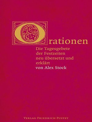 cover image of Orationen